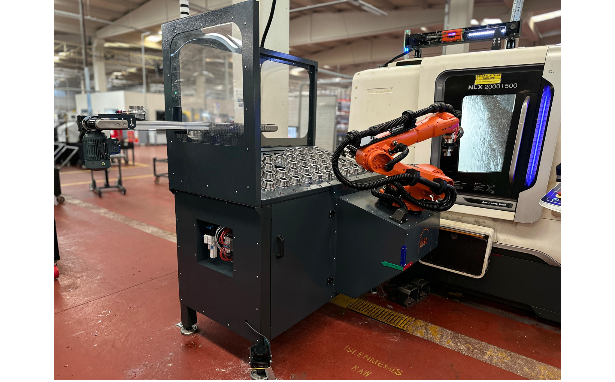 CNC Robotik Besleme Otomasyonu